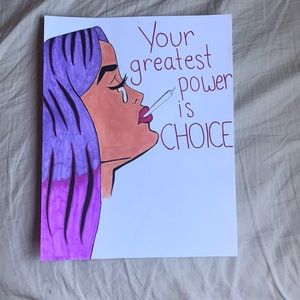 Drawing on sketch paper